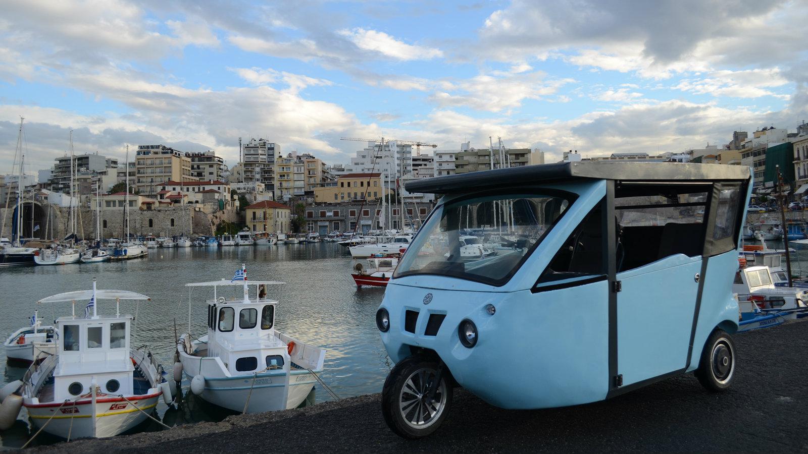 Ηλιακό όχημα από την Κρήτη αλλάζει τις μετακινήσεις