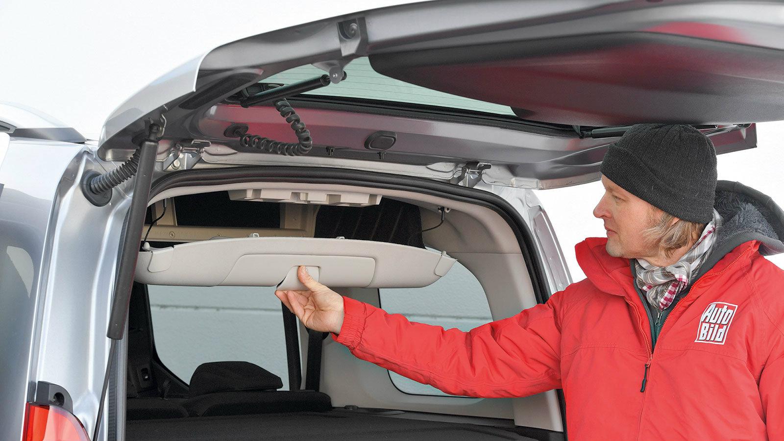 Το Combo διαθέτει πληθώρα αποθηκευτικών χώρων, ακόμη και στα πιο περίεργα σημεία. 