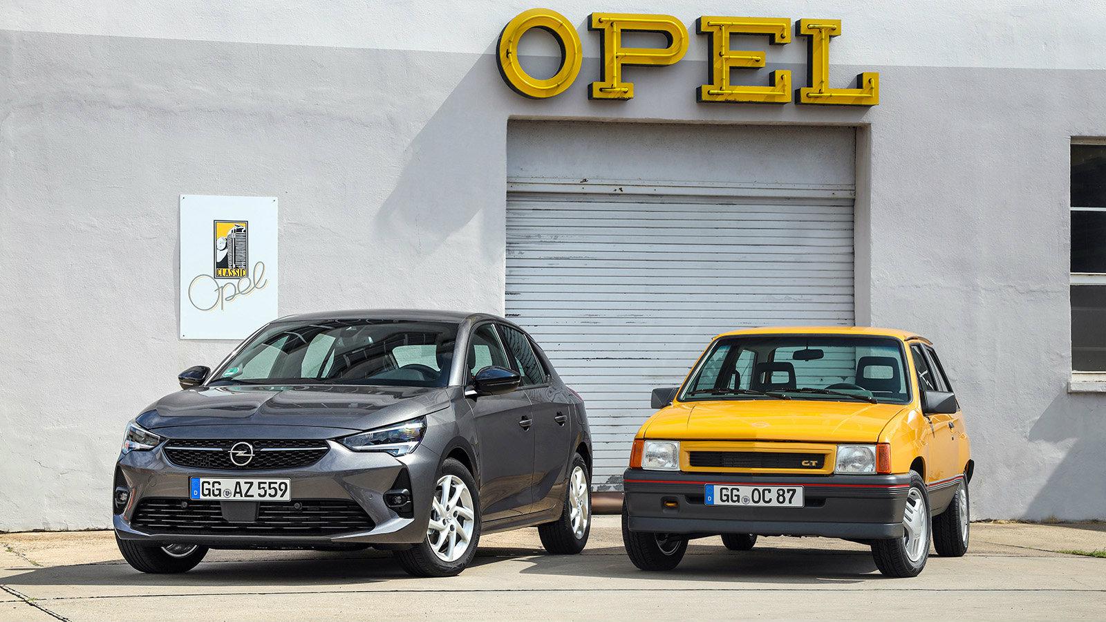 Νέο Opel Corsa VS Opel Corsa GT (1987)