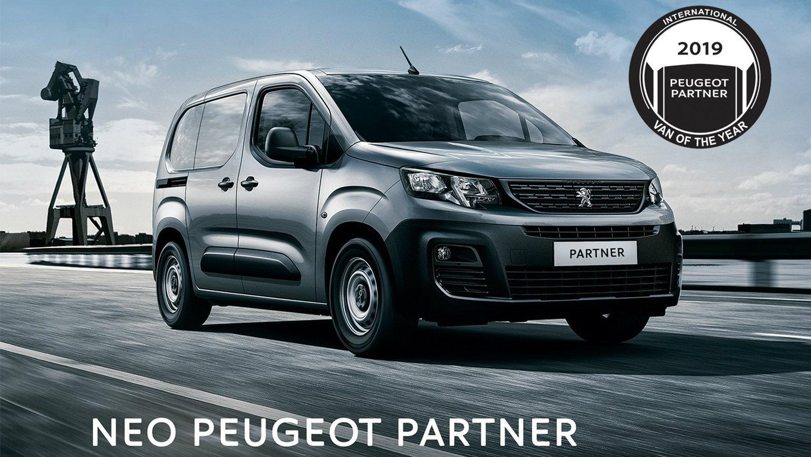 Νέο PEUGEOT PARTNER Van με 14.518 ευρώ
