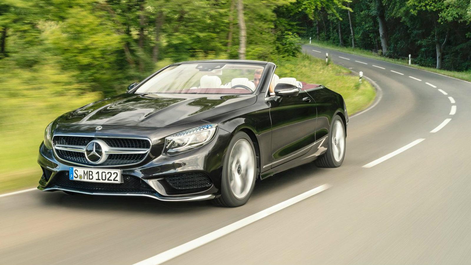 H S-Class cabrio.