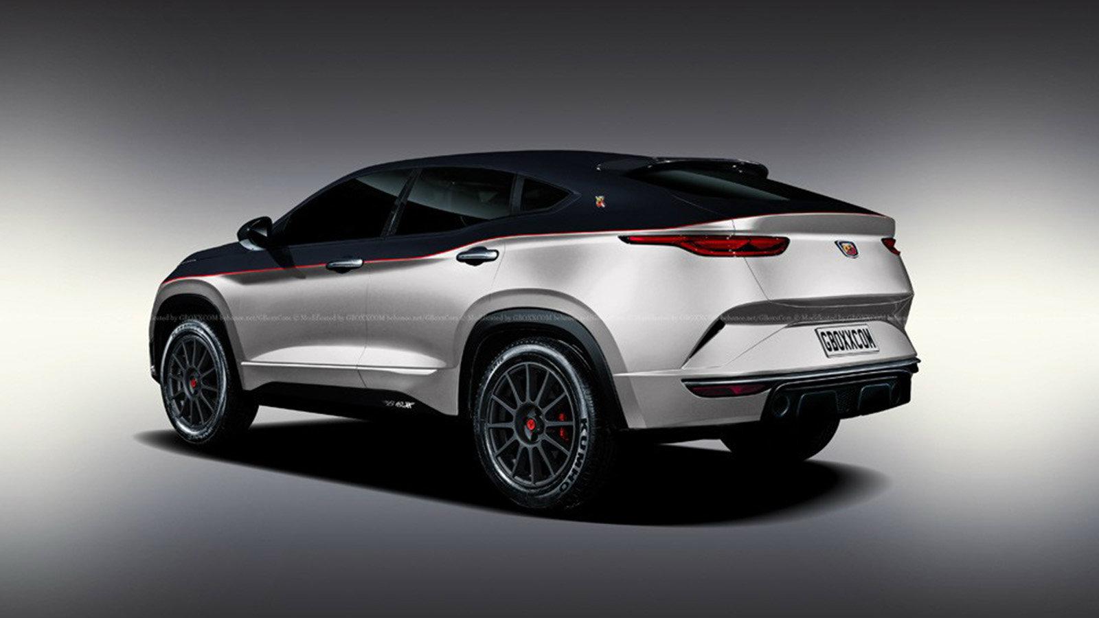 Το αυτοκίνητο μάλιστα που βλέπετε στις ψηφιακά επεξεργασμένες εικόνες έχει πάνω του τα εμβλήματα Abarth.