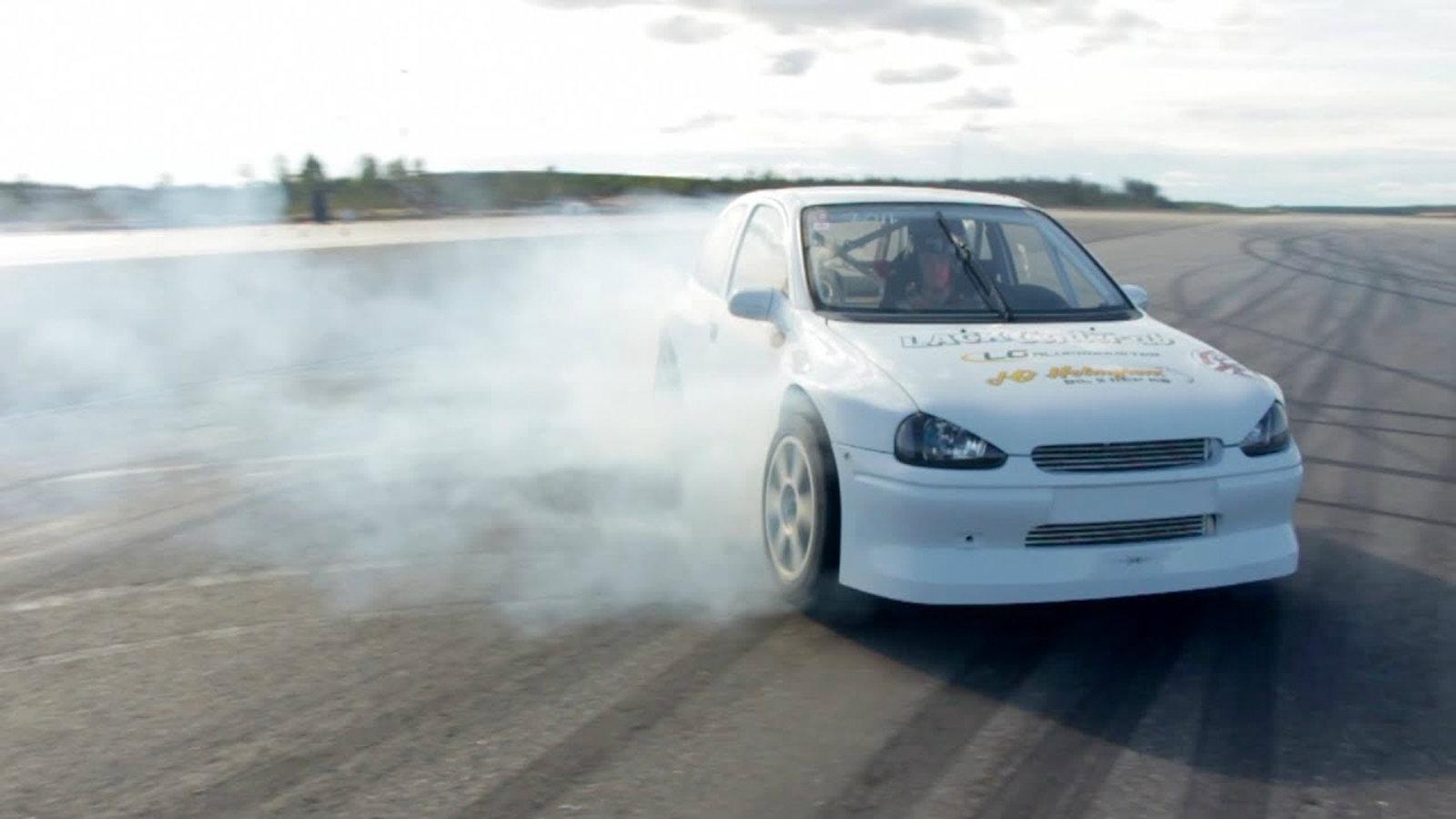 Opel Corsa B 4x4 Haldex (+video)