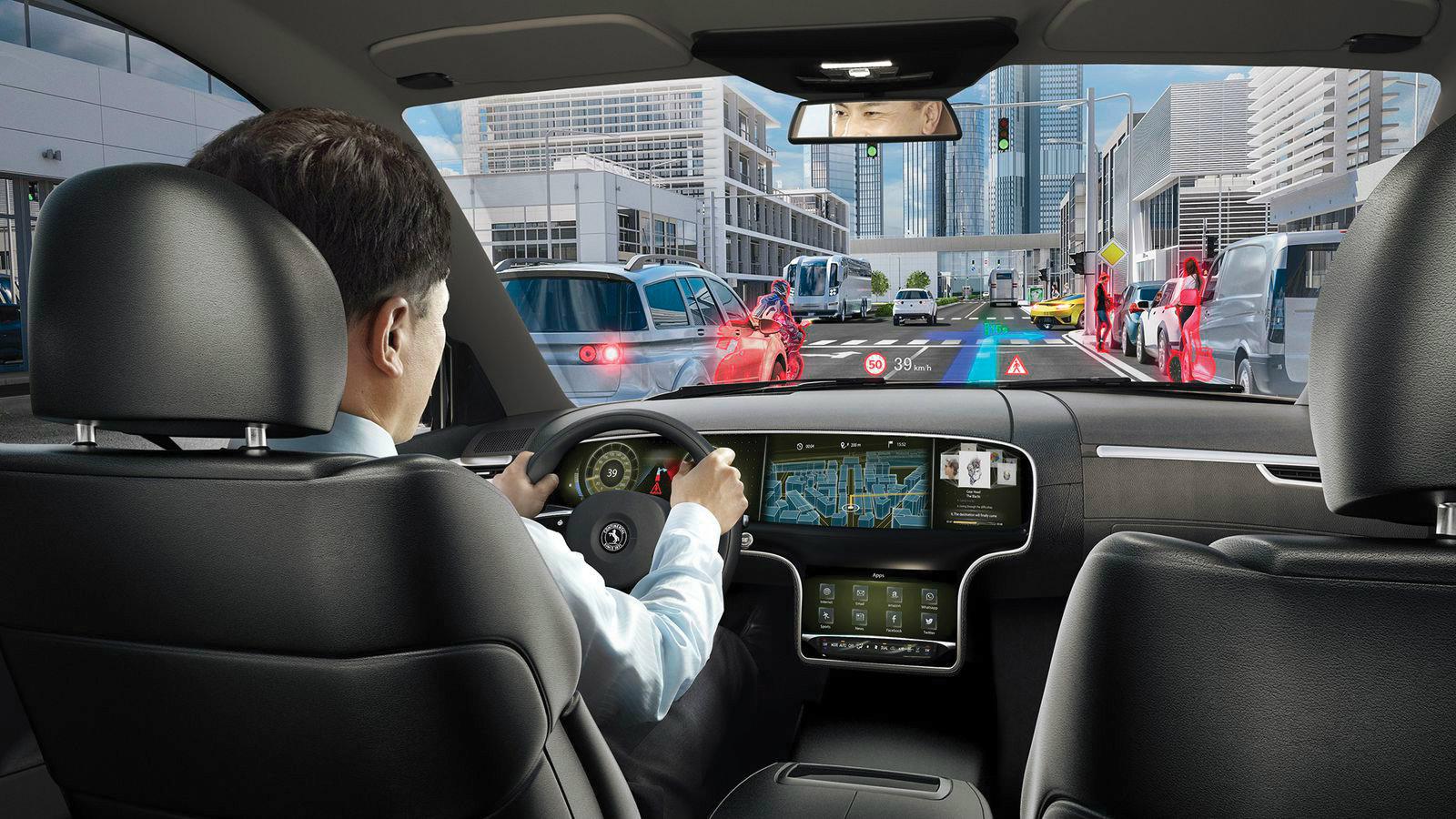 Στο εγγύς μέλλον τα αυτοκίνητα θα μπορούν να εντοπίζουν εξωτερικά αντικείμενα μπροστά από τον οδηγό και να εμφανίσουν πληροφορίες σχετικά με αυτά στο 