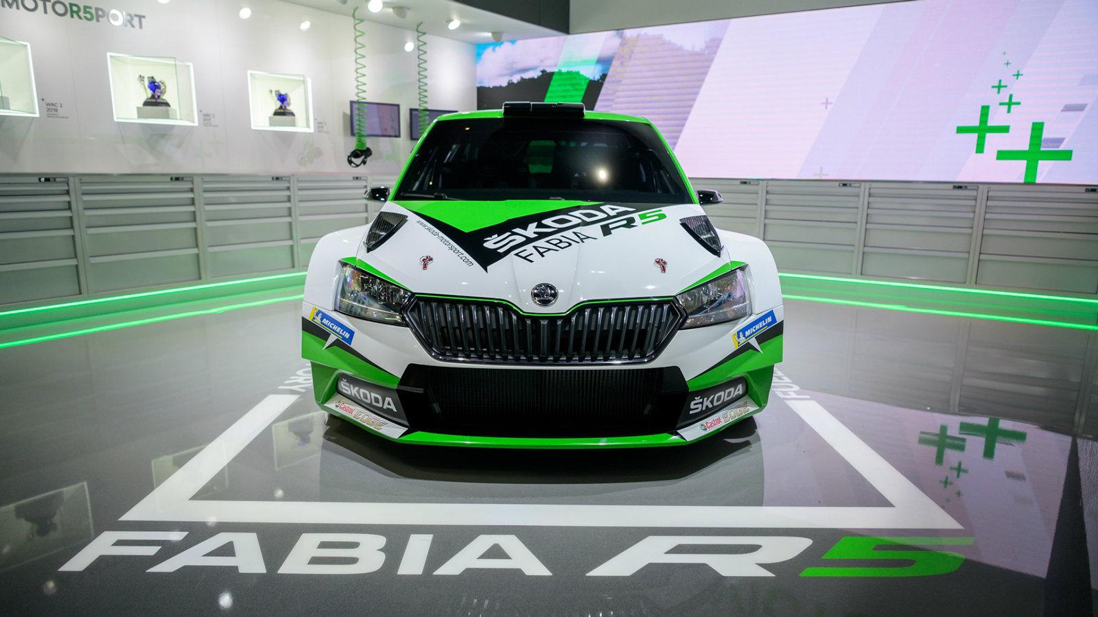 H Skoda παρουσίασε στη Γενεύη την Fabia R5 
