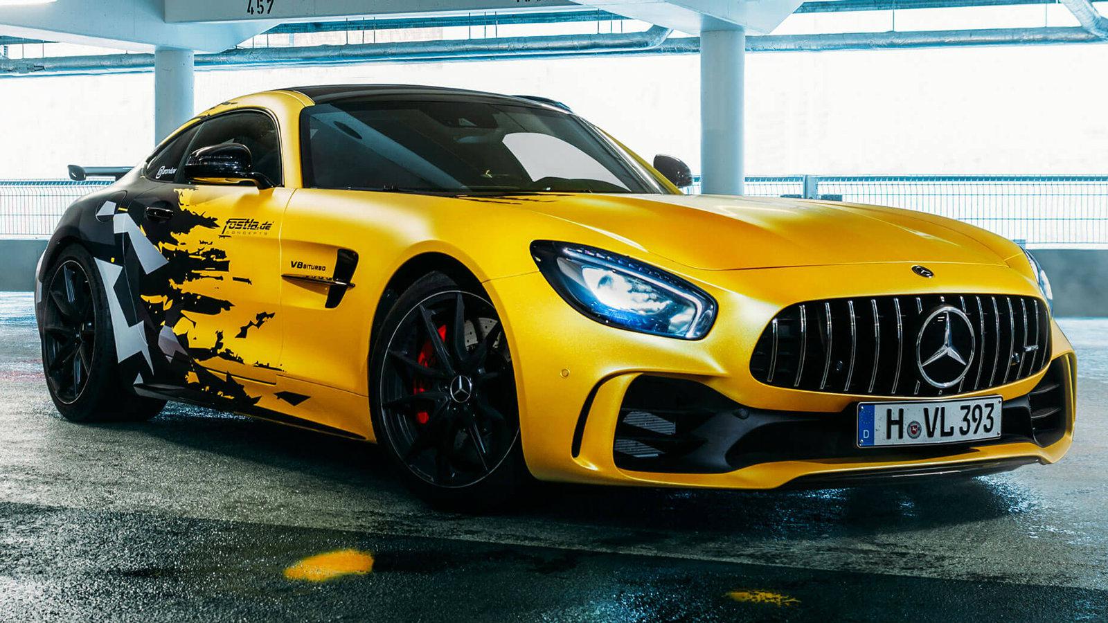 Ταχύτερη η Fostla Mercedes-AMG GT R, απο Lamborghini Huracan Evo!