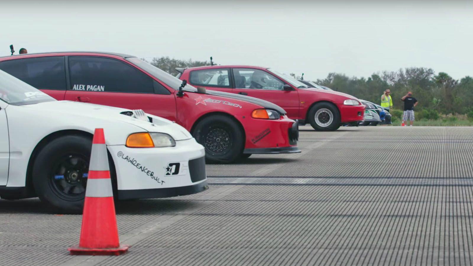 Ποιο έιναι το ταχύτερο Honda Civic στον κόσμο? [video]