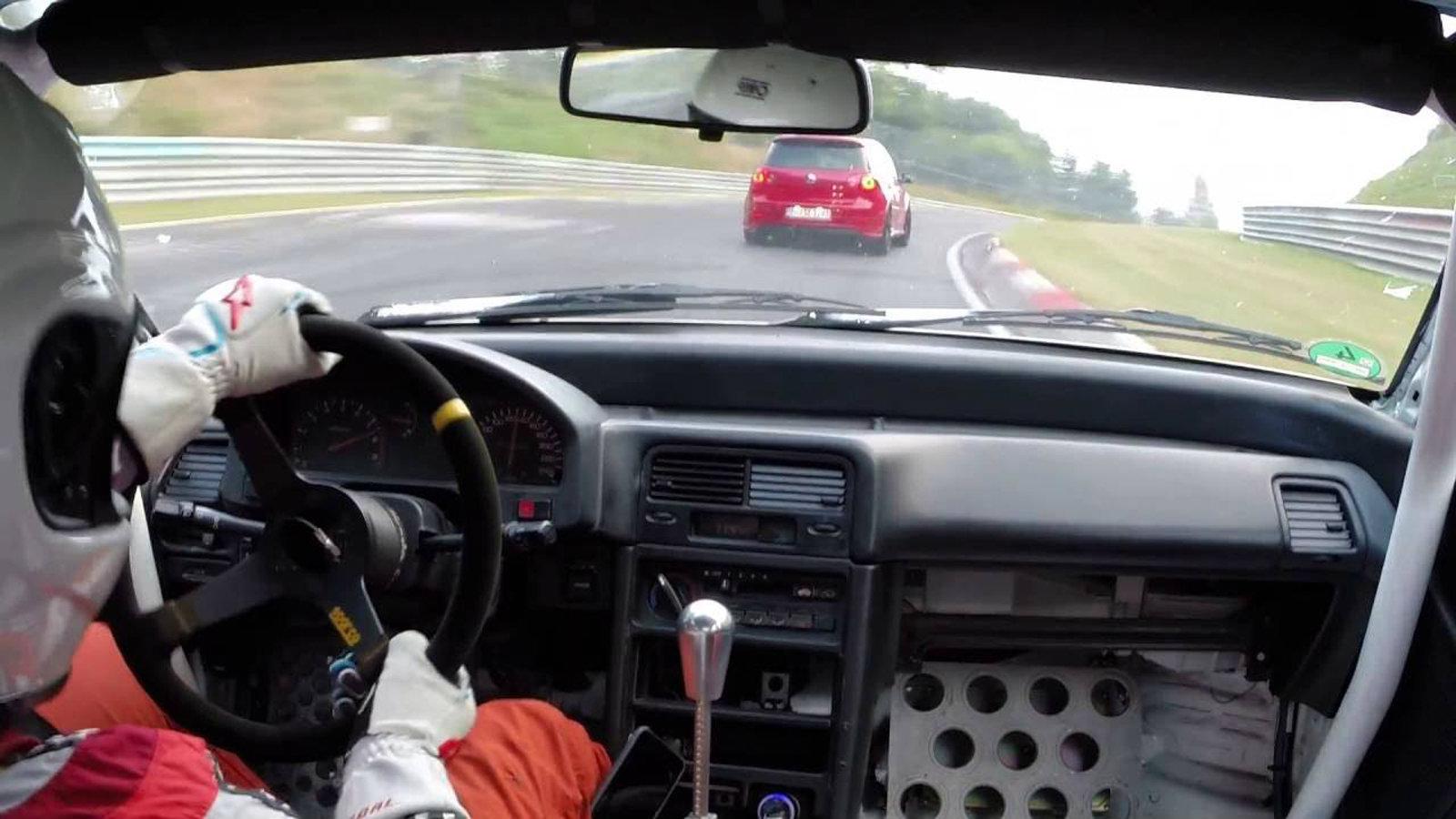 CRX vs R32 στην «Πράσινη Κόλαση» (+video)