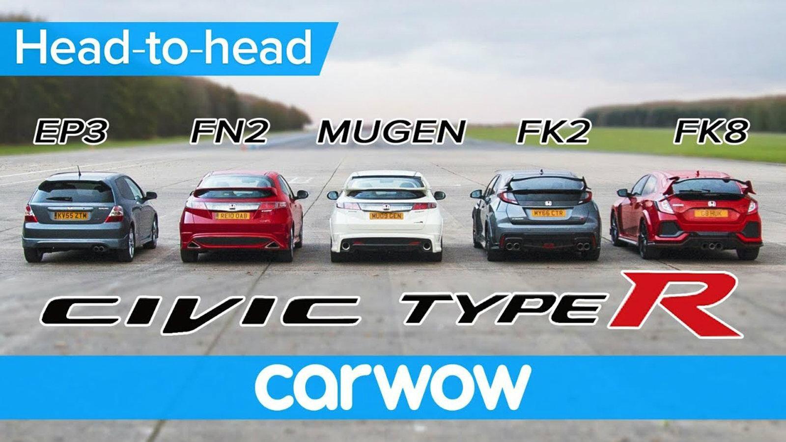 Ποιο Honda Type R είναι το αγαπημένο σου? [video]