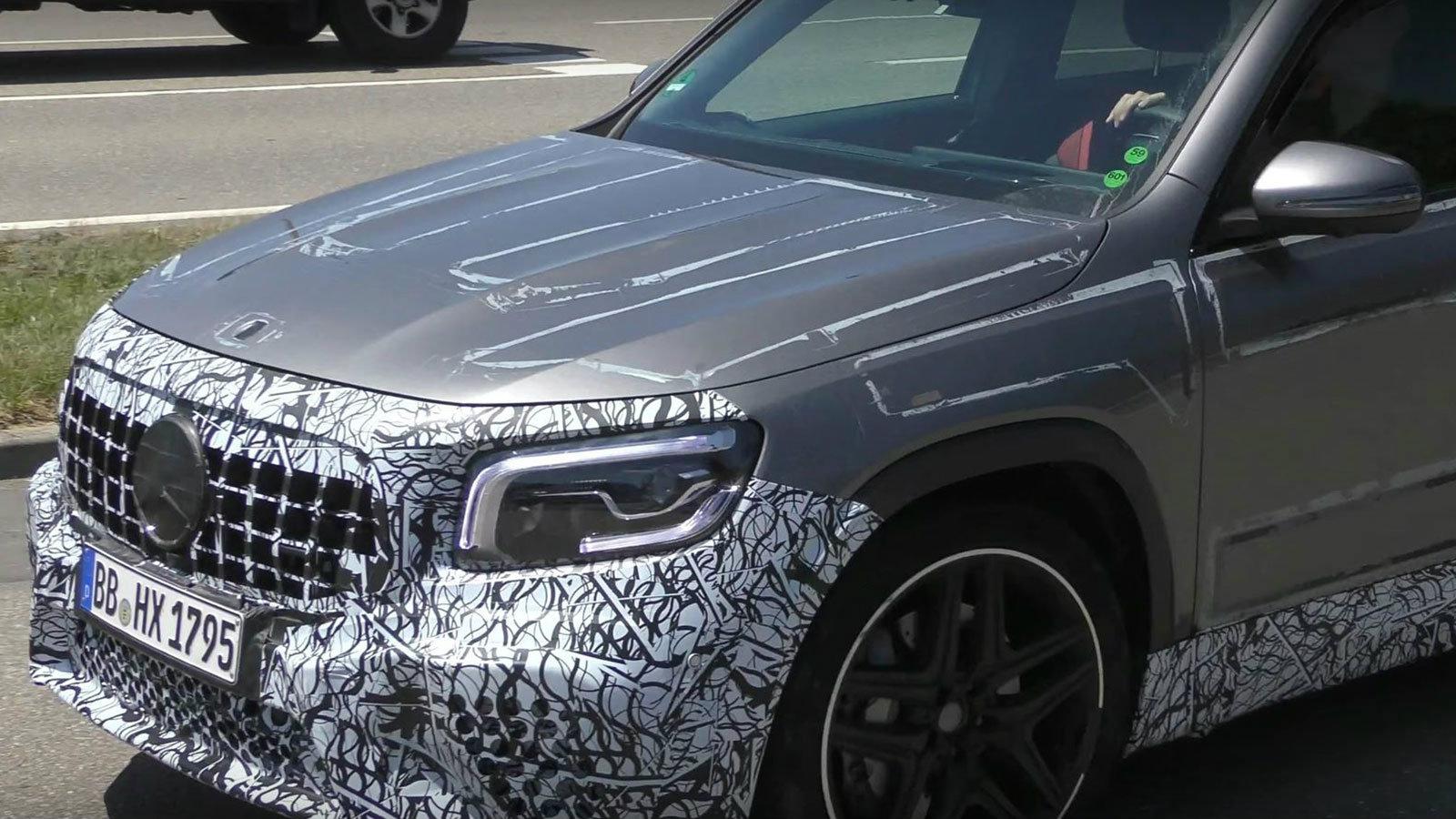 Test δοκιμών των Mercedes-AMG GLB (+video)