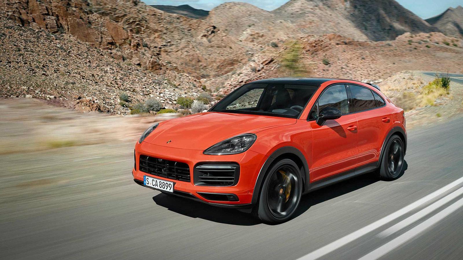 Κάθε Cayenne Coupe διαθέτει μια τεράστια γυάλινη πανοραμική οροφή 2.16 τετραγωνικών μέτρων. 