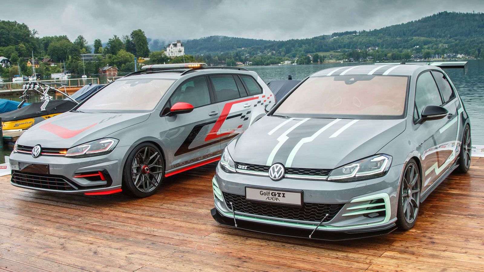 Εμφάνιση 2 «ιδιαίτερων» Golf από τη VW στο Wörthersee