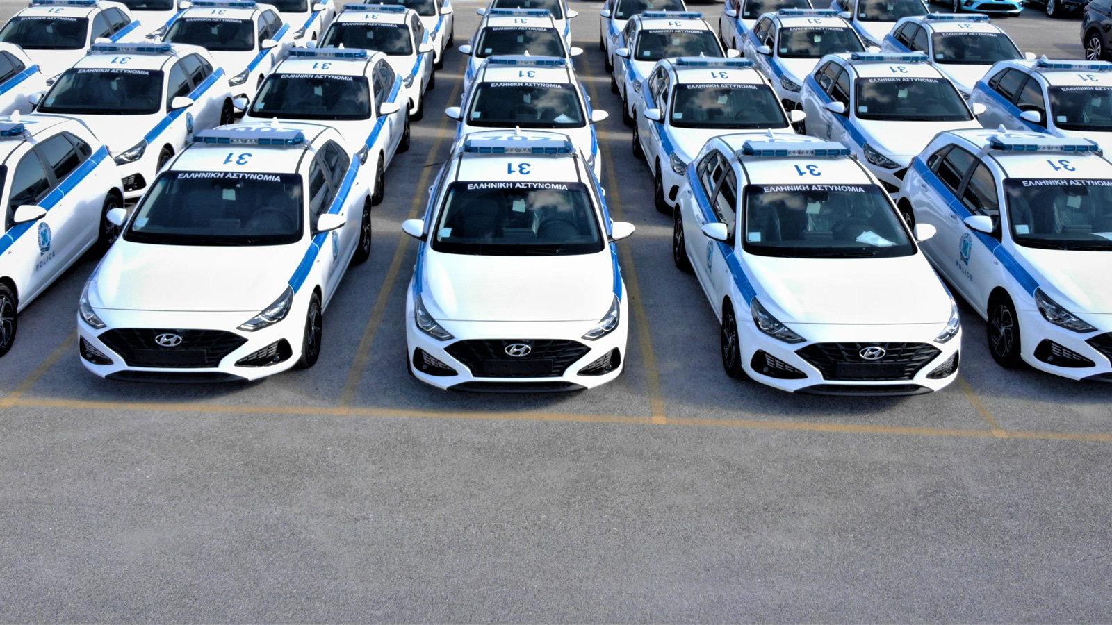 33 νέα περιπολικά Hyundai i30 για την Ελληνική Αστυνομία