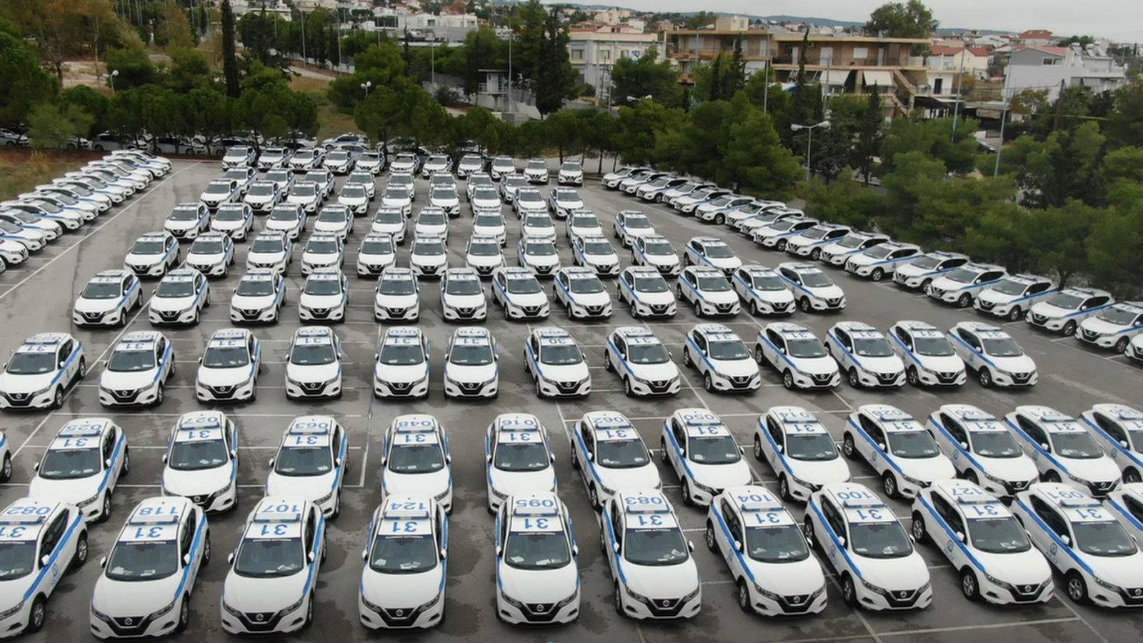 Ενίσχυση του στόλου της Ελληνικής Αστυνομίας με Nissan QASHQAI 