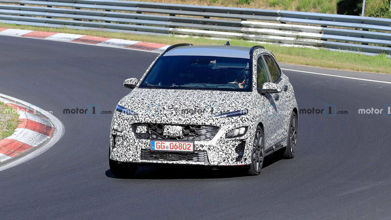 Το Hyundai Kona N του 2022 στο Nürburgring