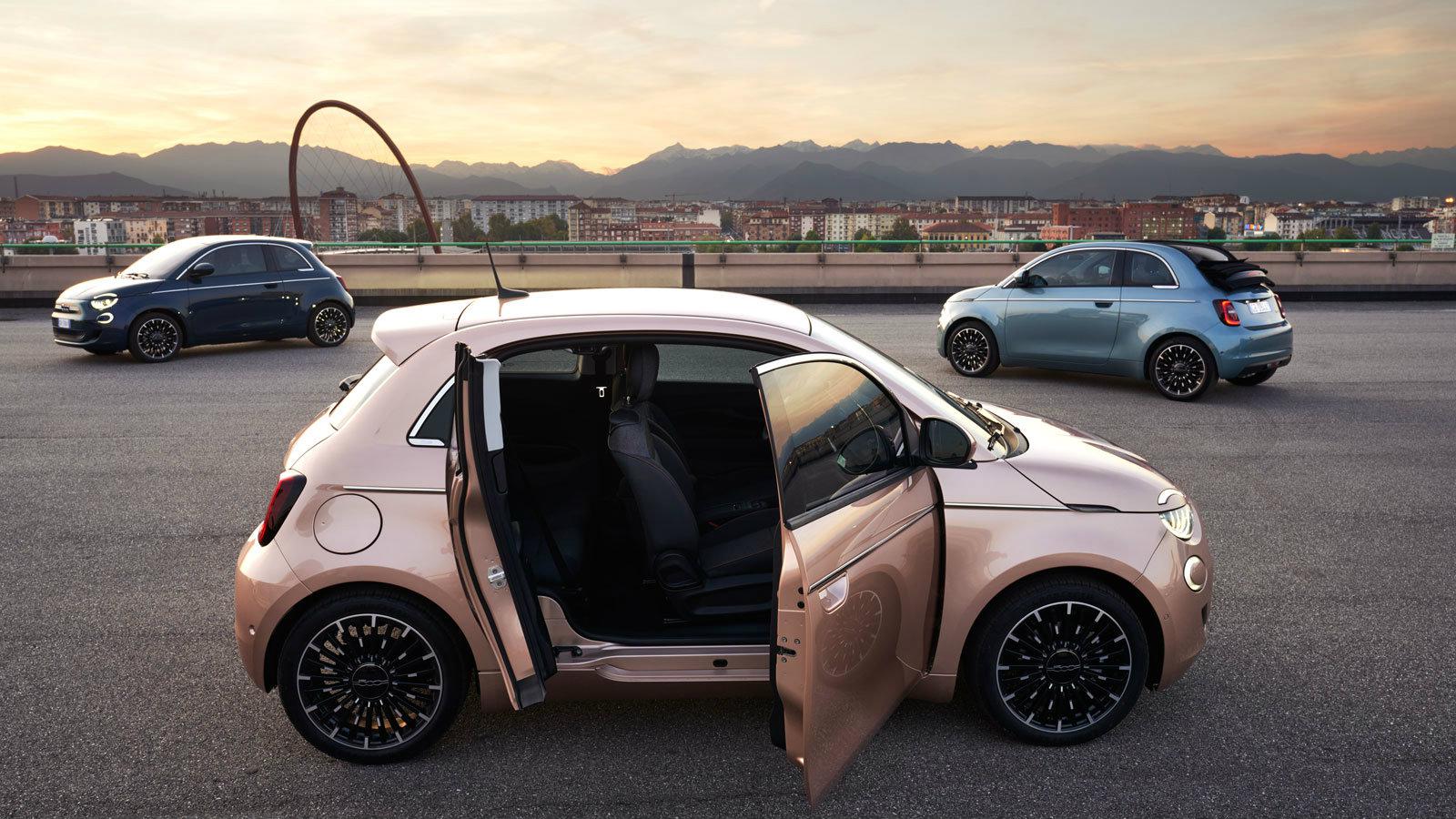 Διαθέσιμη στην Ελληνική αγορά η γκάμα του νέου ηλεκτρικού Fiat 500