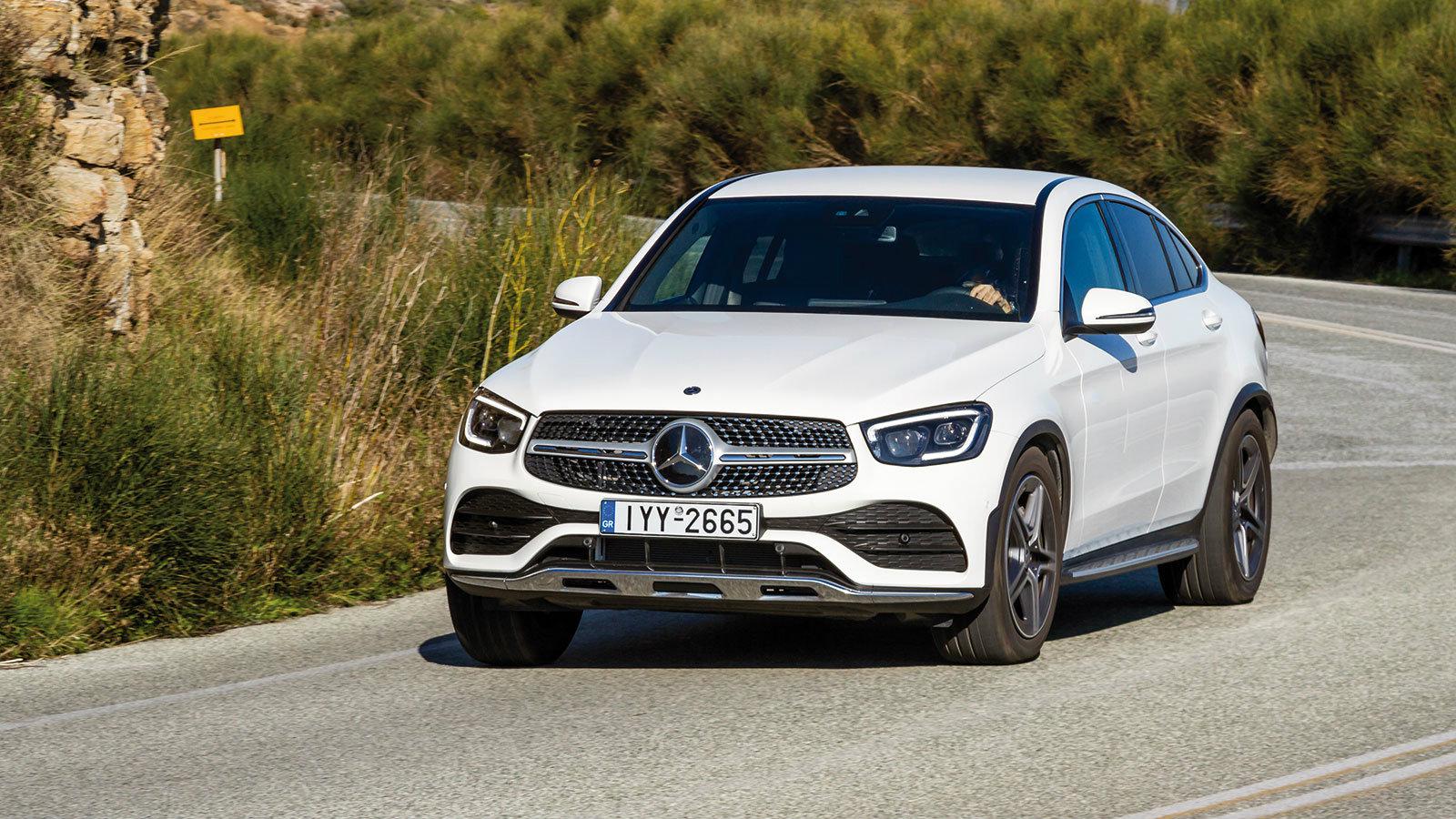Δοκιμάζουμε τη νέα Mercedes GLC 300d Coupe