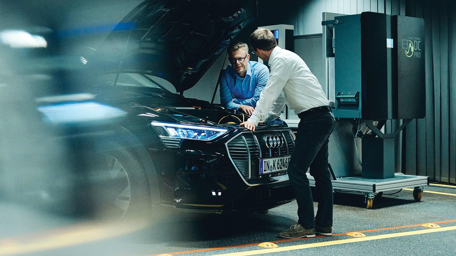 Η Audi επενδύει στην αμφίδρομη φόρτιση