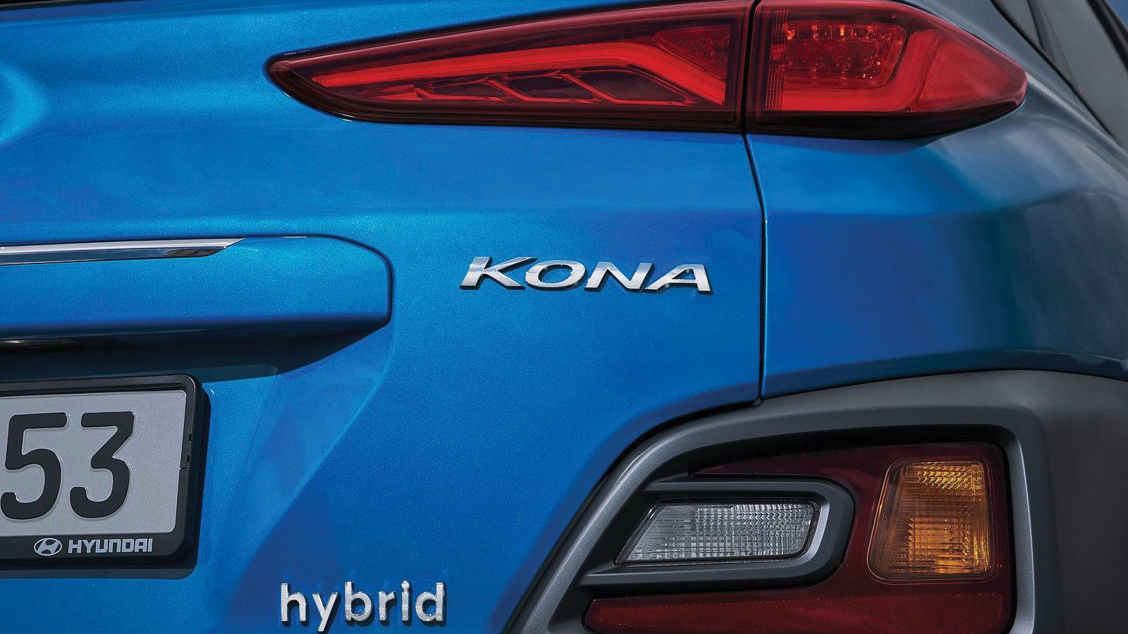 Hyundai Kona Hybrid: Fun to drive με 141 PS και 3.9λτ./100χλμ.