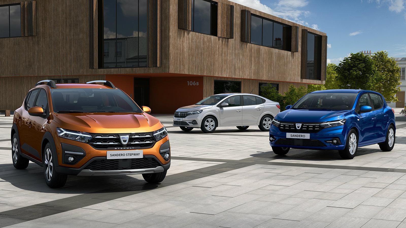 Ιδού τα νέα Dacia Sandero και Logan