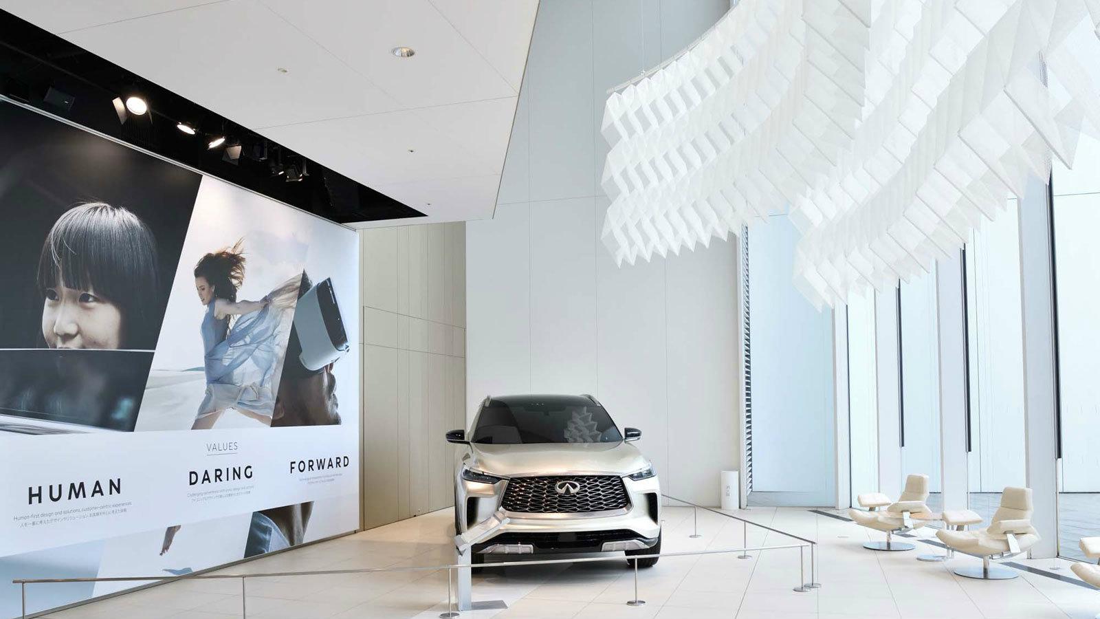 Ένας νέος εκθεσιακός χώρος για την Infinity στα κεντρικά της Nissan