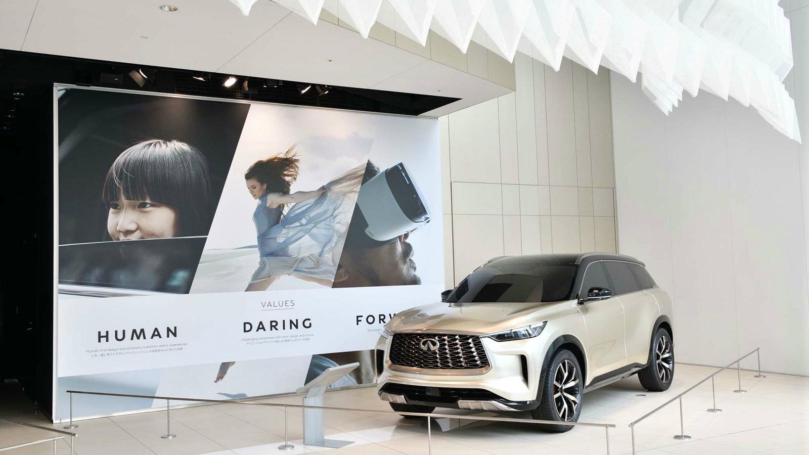 Ένας νέος εκθεσιακός χώρος για την Infinity στα κεντρικά της Nissan