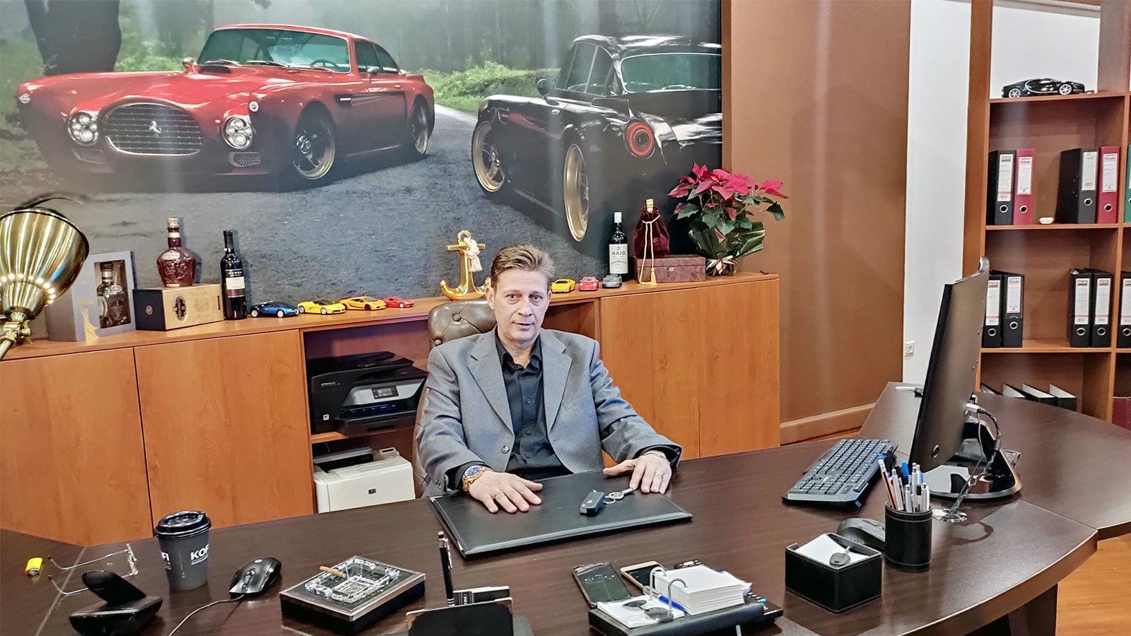 Ευχαριστούμε θερμά τον κύριο Λούβαρη για την φιλοξενία.