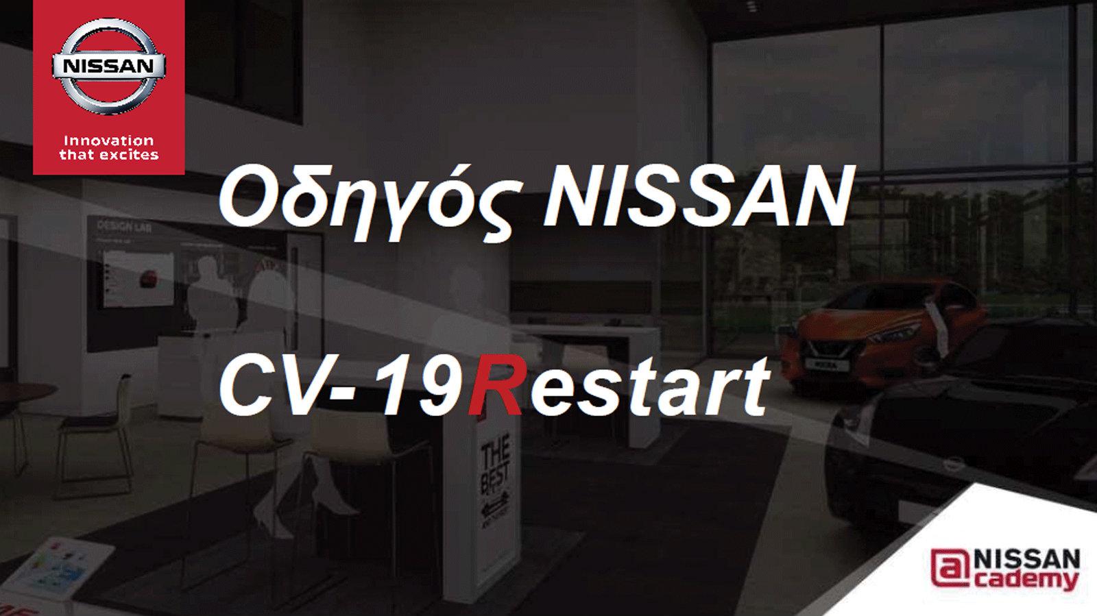 H Nissan κάνει restart με ασφάλεια έναντι του Covid-19