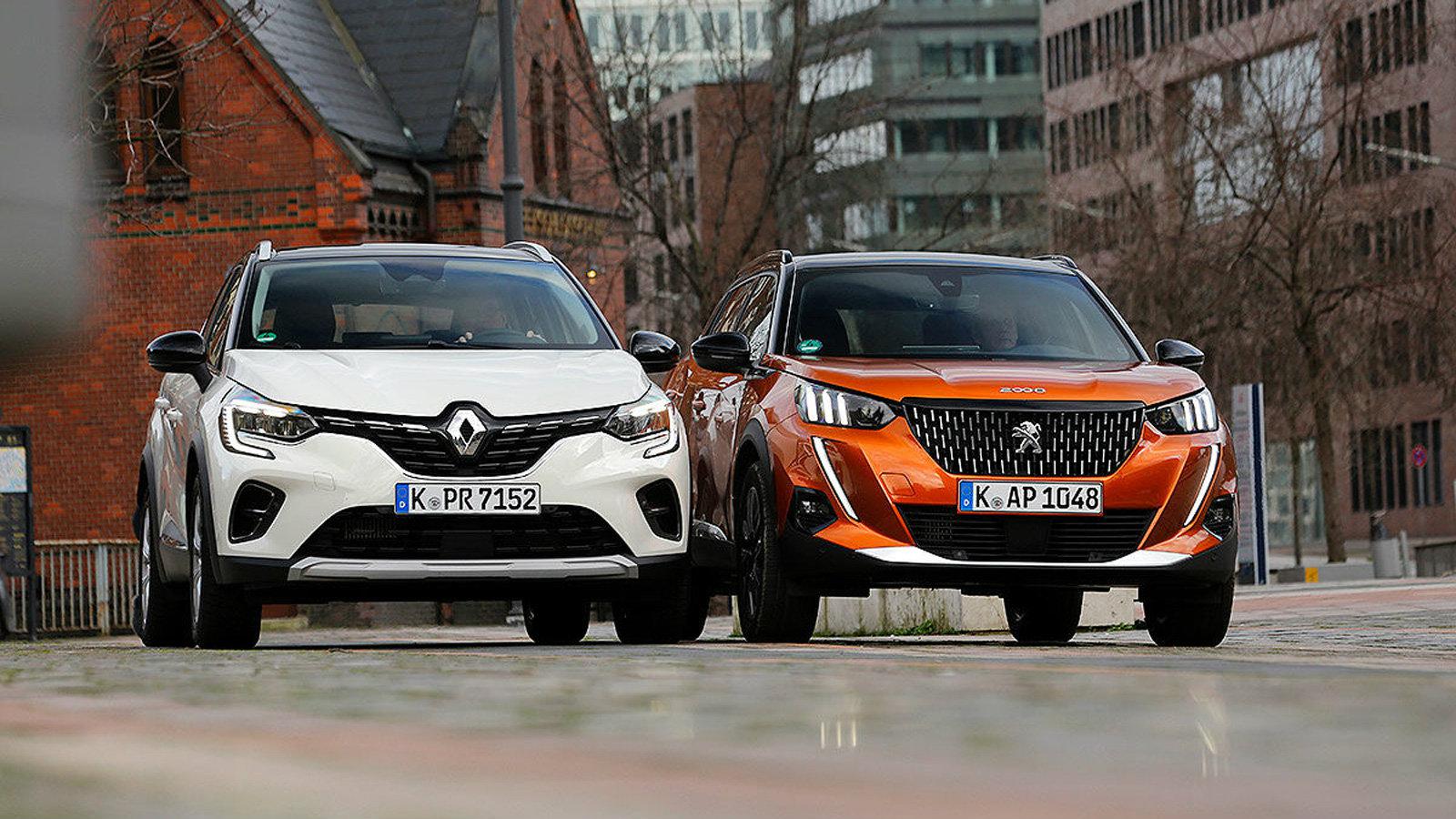 Συγκρίνουμε το Peugeot 2008 με το Renault Captur