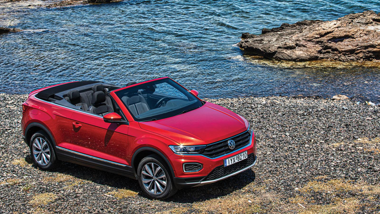 Δοκιμάζουμε το νέο VW T-Roc Cabriolet των 150 ίππων
