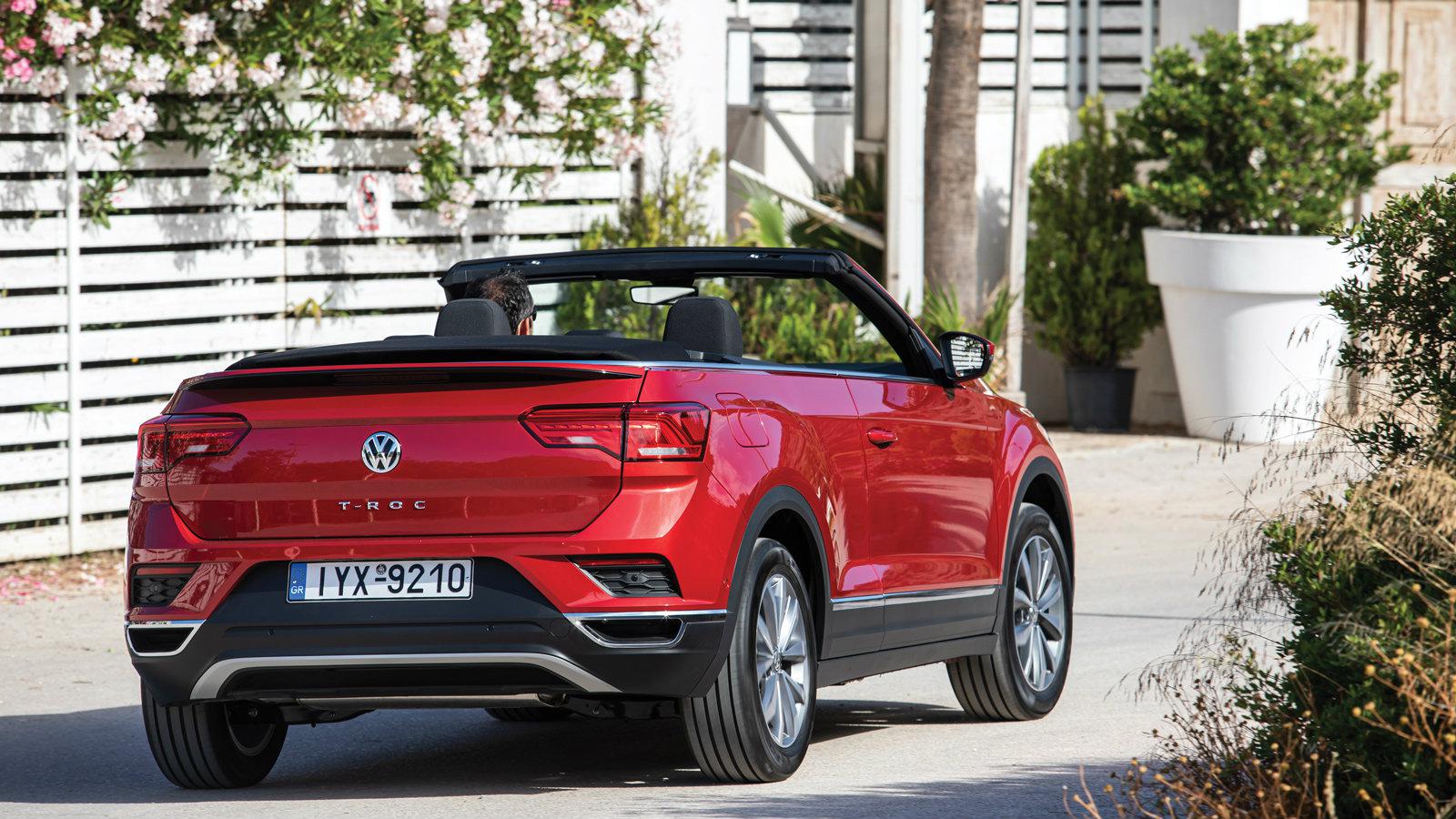 Δοκιμάζουμε το νέο VW T-Roc Cabriolet των 150 ίππων