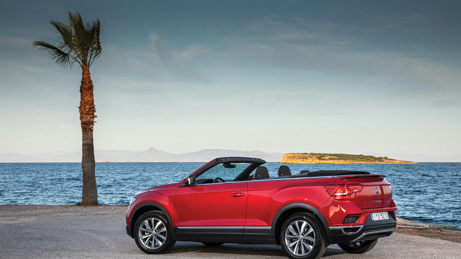Δοκιμάζουμε το νέο VW T-Roc Cabriolet των 150 ίππων