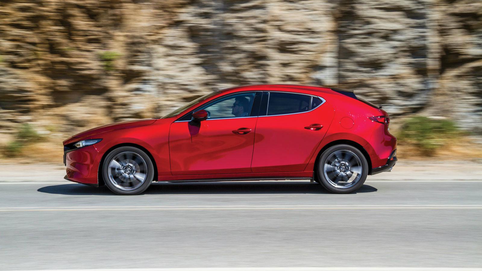Δοκιμάζουμε το Mazda 3 Skyactiv-X mHybrid AT των 180 PS 