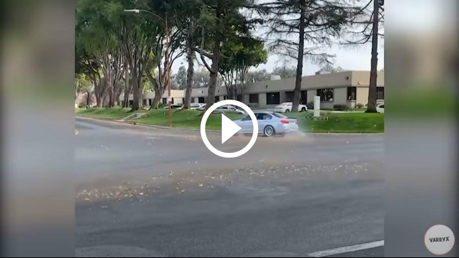 Αποτυχημένος drifter στουκάρει τη M3 του [video]