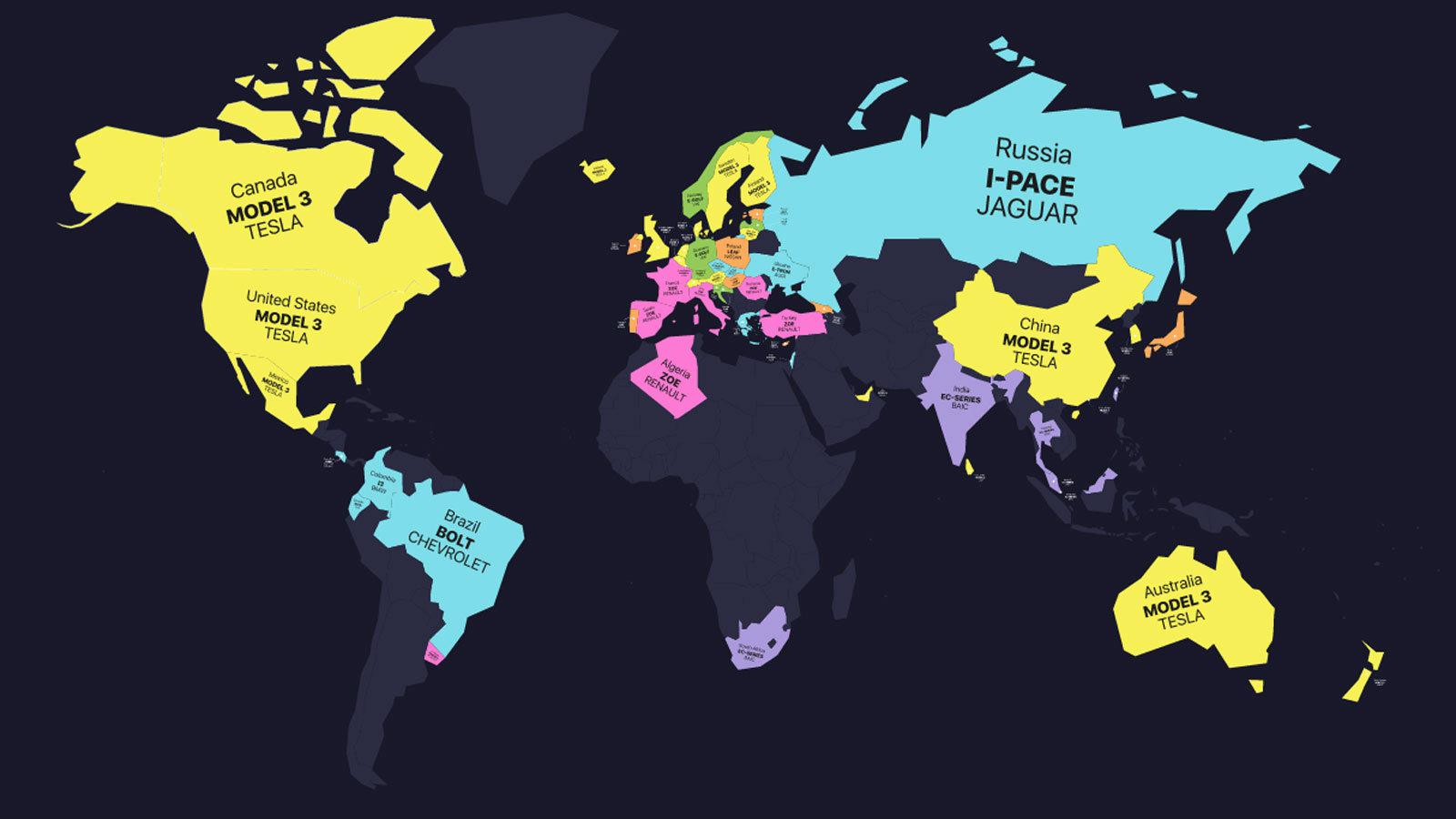 Τα δημοφιλέστερα ηλεκτροκίνητα στον πλανήτη