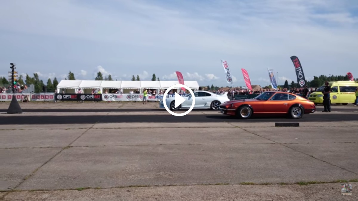 Supra ξεκίνησε νωρίτερα και το Datsun την τιμώρησε [vid]