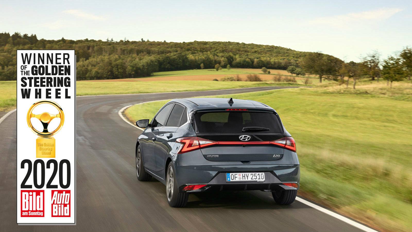 Το ολοκαίνουριο Hyundai i20 κατακτά το Χρυσό Τιμόνι 2020 Γερμανίας