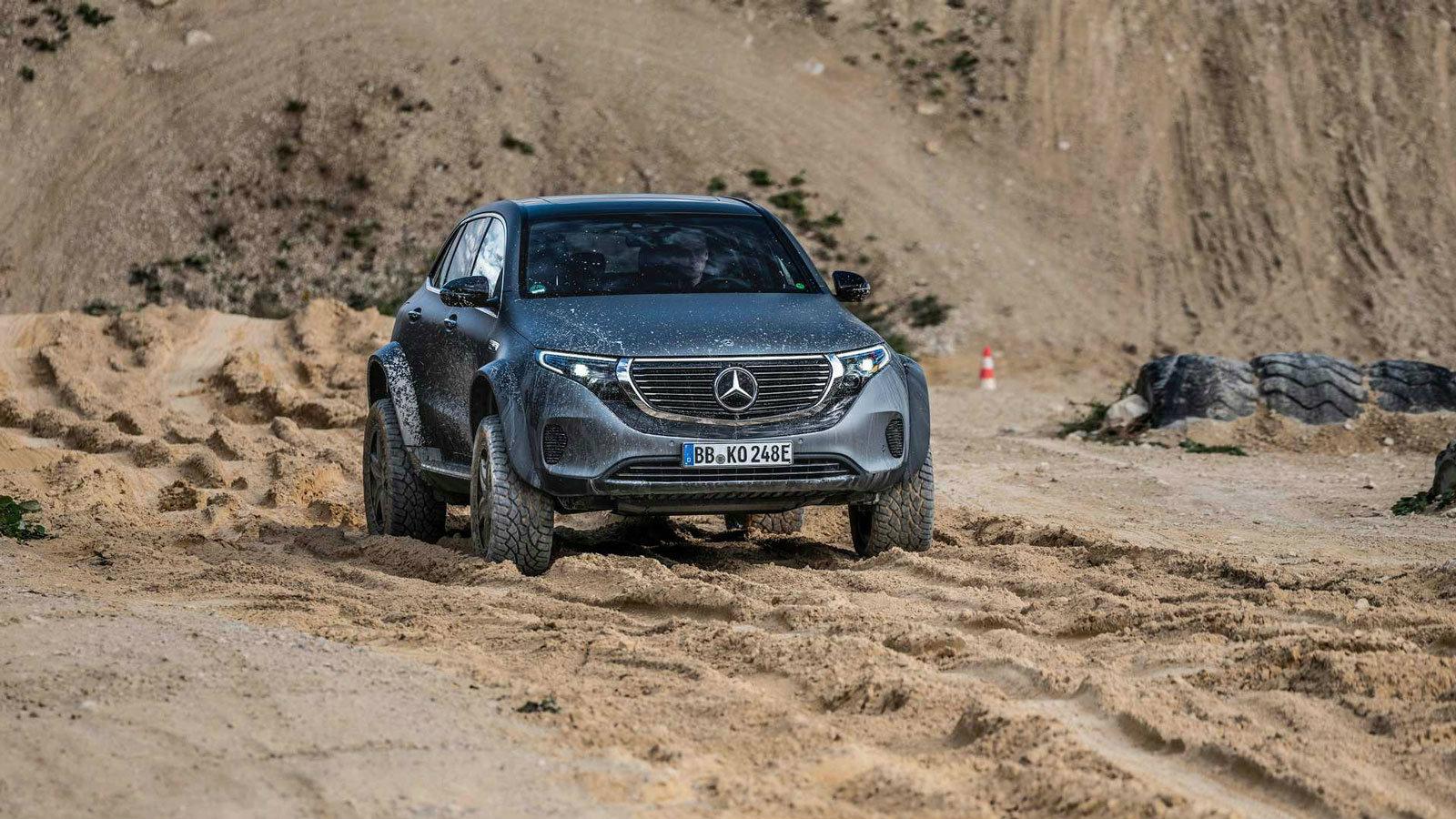Mercedes EQC 4x4²: Φινέτσα EQC για πολύ σκληρά τερέν