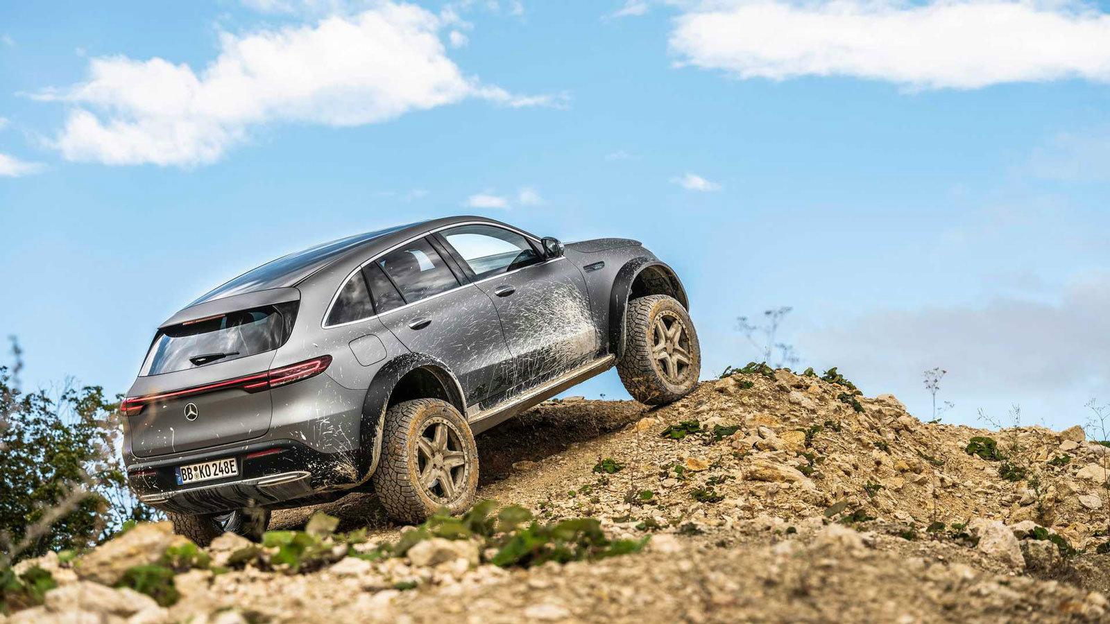 Mercedes EQC 4x4²: Φινέτσα EQC για πολύ σκληρά τερέν