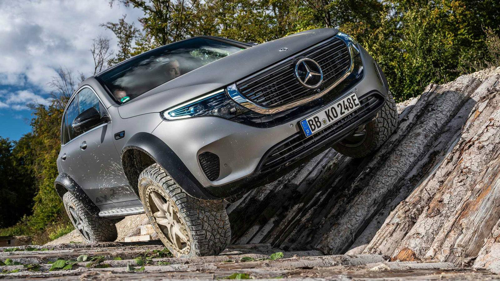 Mercedes EQC 4x4²: Φινέτσα EQC για πολύ σκληρά τερέν