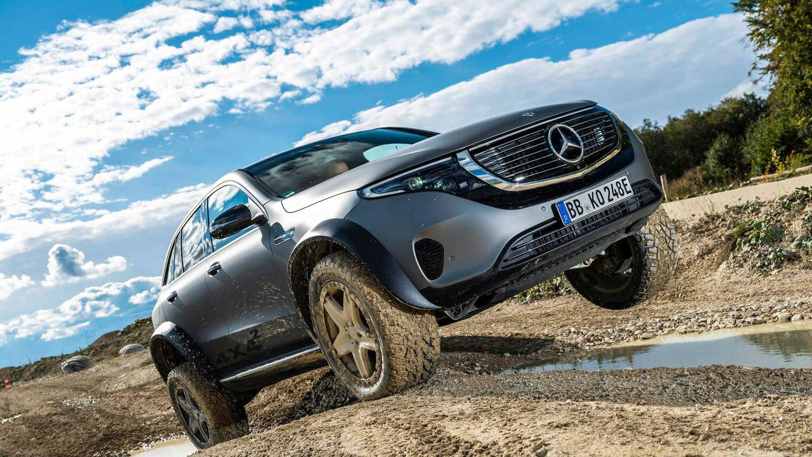 Mercedes EQC 4x4²: Φινέτσα EQC για πολύ σκληρά τερέν