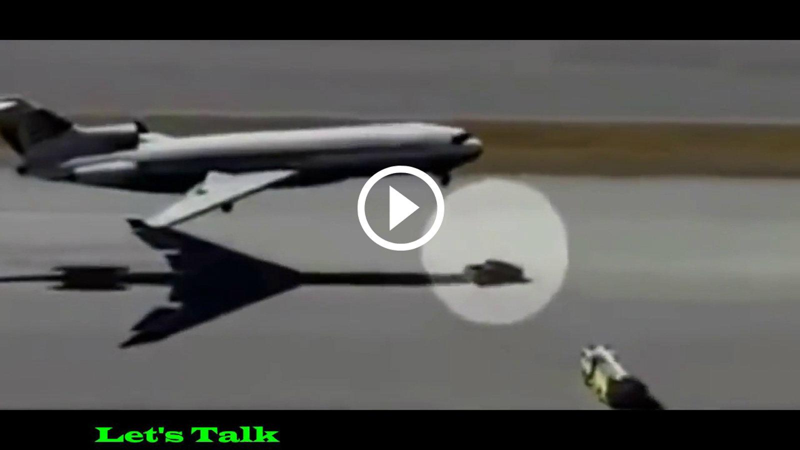 Pick-Up αντικαθιστά τροχό αεροπλάνου σε προσγείωση! [video]