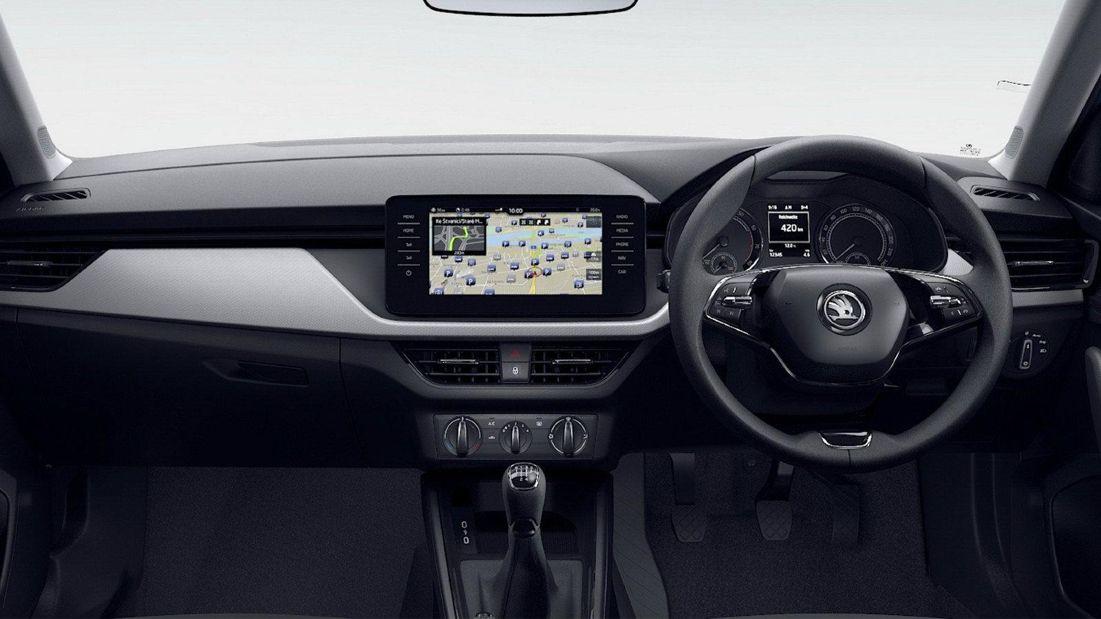 Skoda Scala: Βελτίωση σε infotainment και εμφάνιση