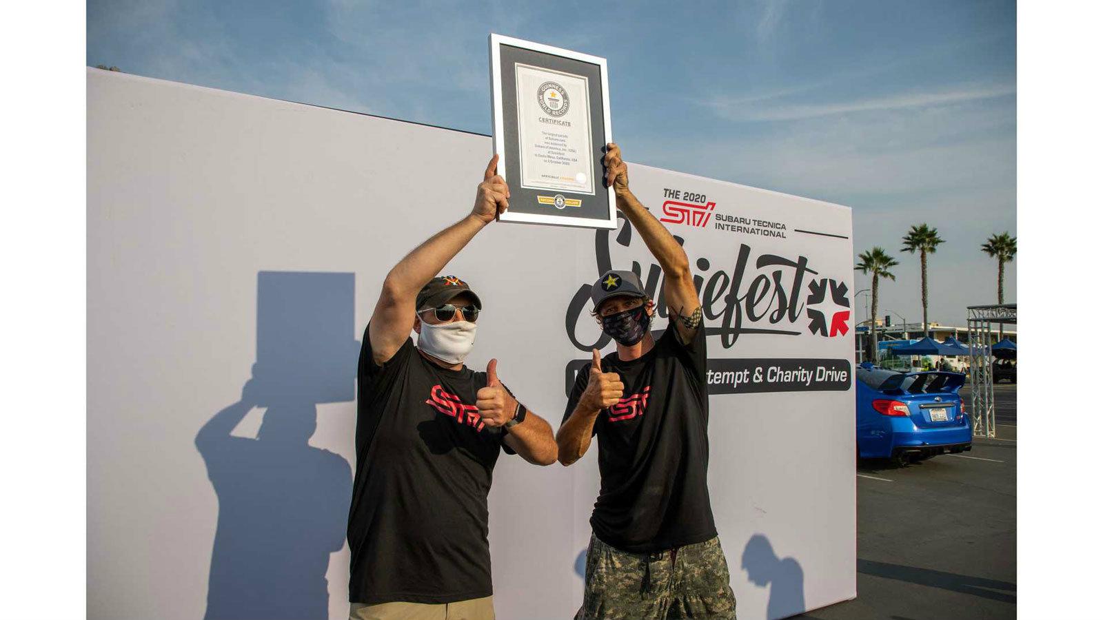 Ρεκόρ Guinness σπάει η κοινότητα της Subaru