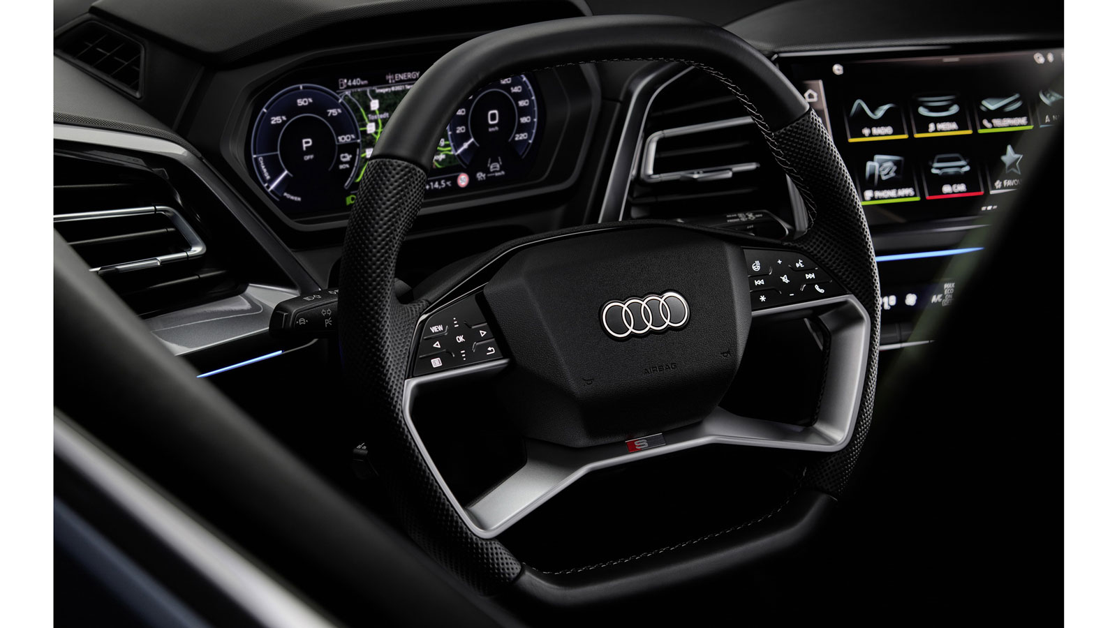 Αυτό είναι το εντυπωσιακό εσωτερικό του Audi Q4 E-tron