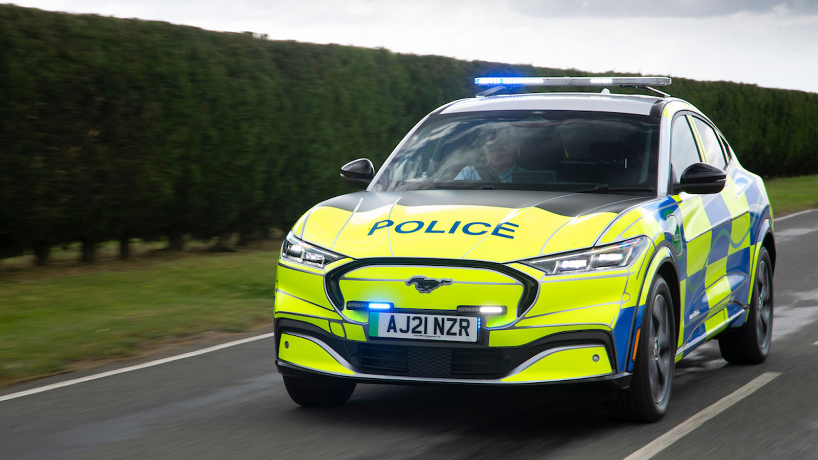 Ford Mustang Mach-e: Και περιπολικό