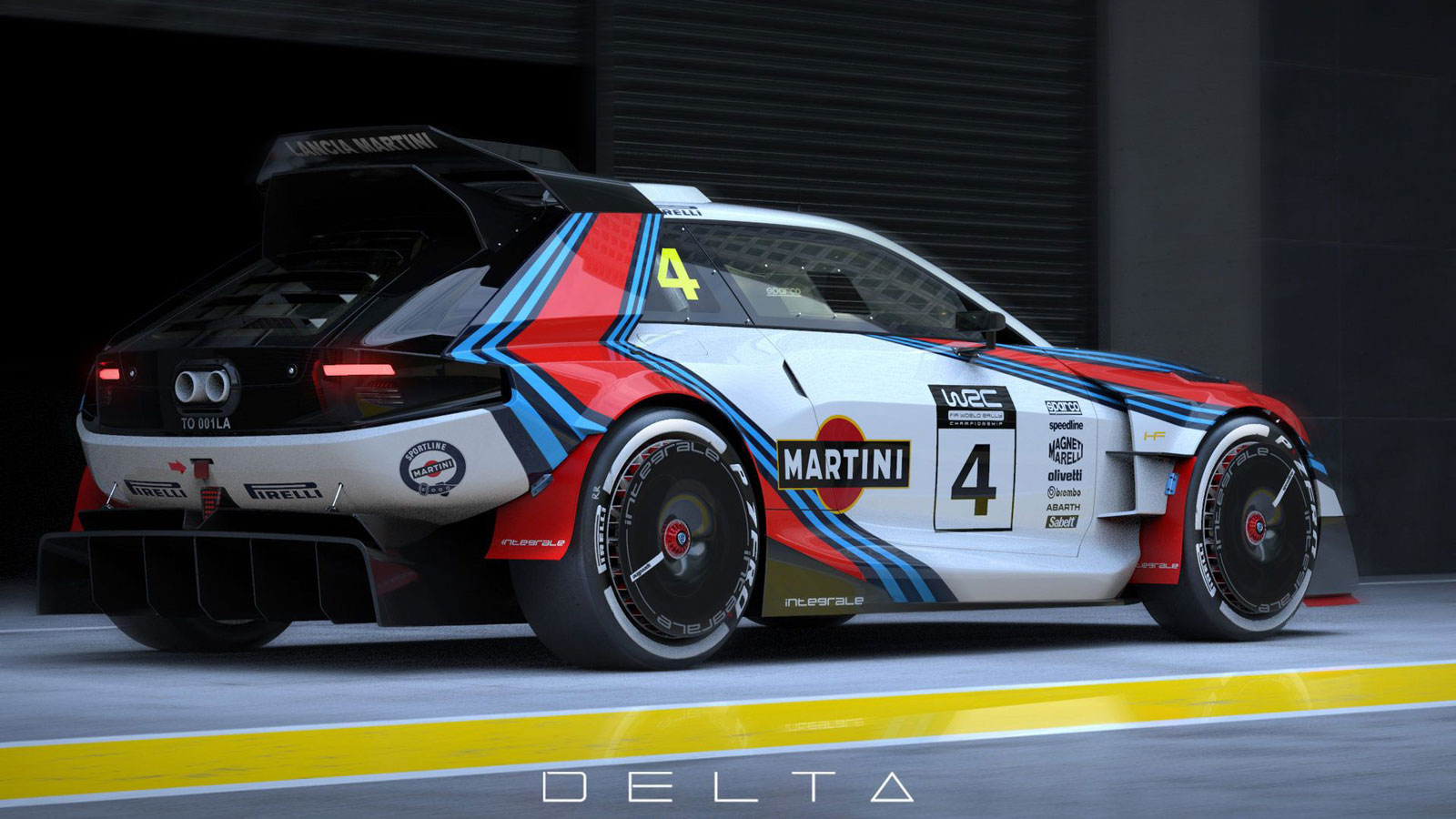 Έτσι θα ήταν μία σύγχρονη Lancia Delta Integrale