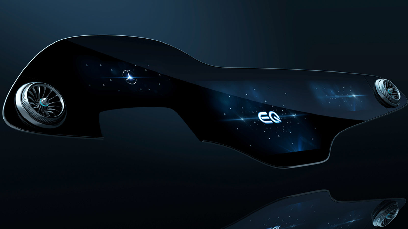 Mercedes EQS: Κινηματογραφική οθόνη στο αυτοκίνητο