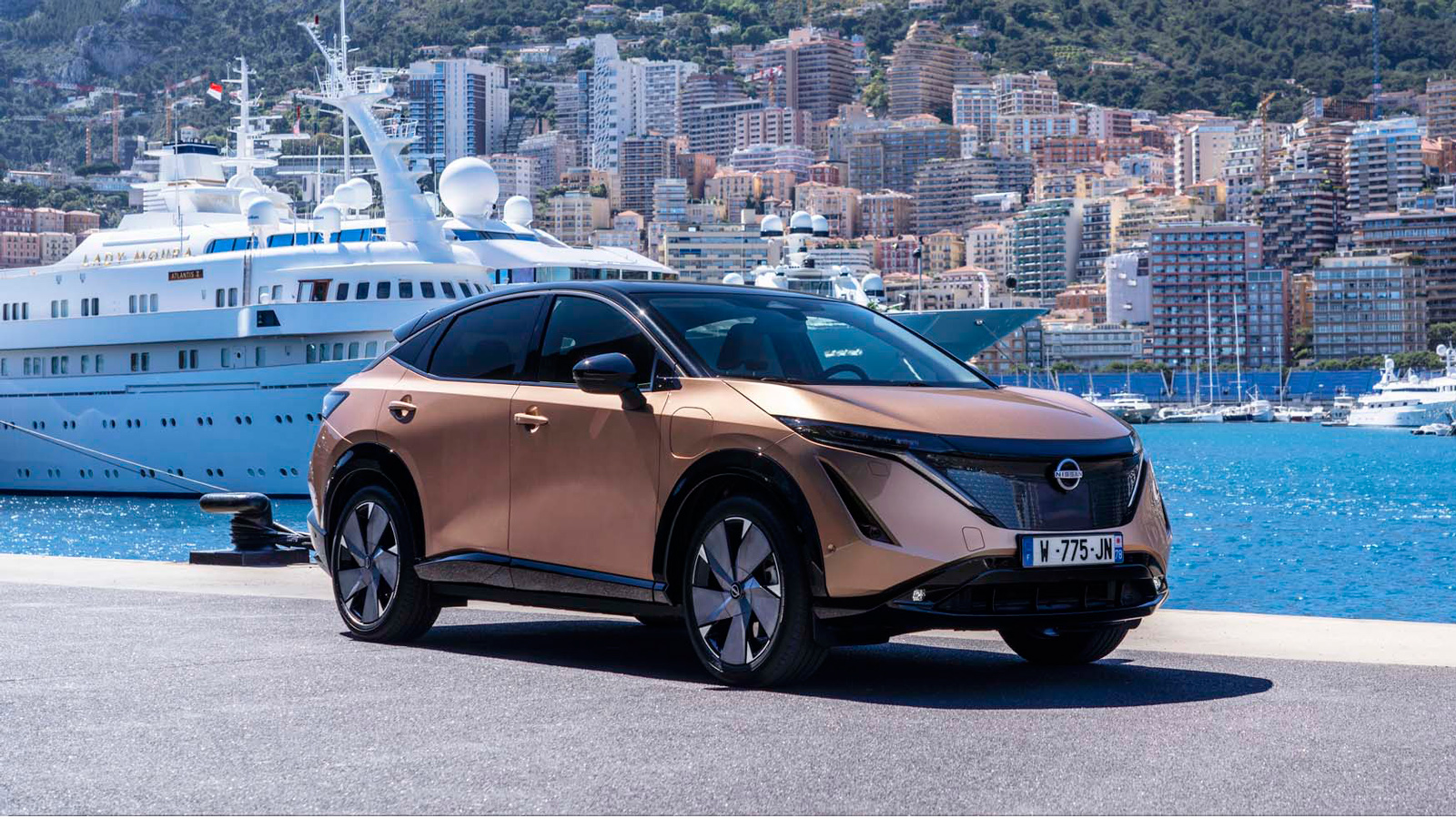 Το ηλεκτρικό Nissan Ariya σε ρόλο μονοθεσίου 