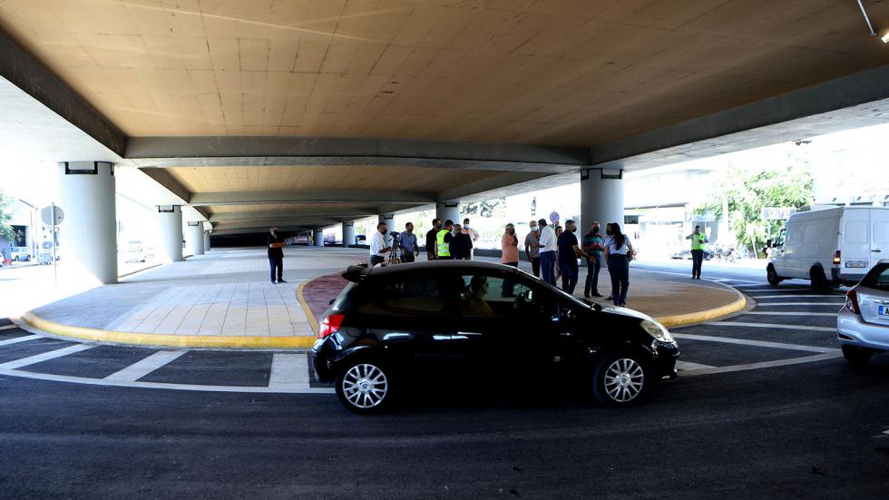 Παραδόθηκε στο κοινό ο νέος κόμβος αναστροφής στο ύψος της Ιεράς Οδού